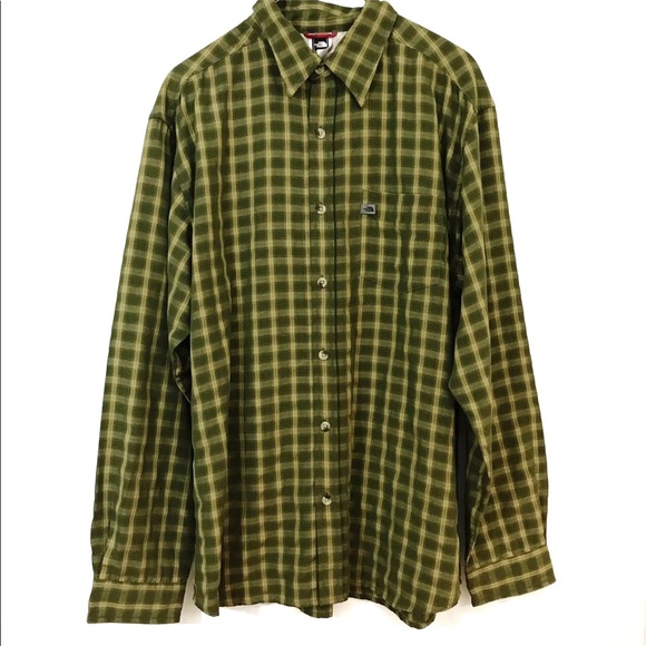 The North Face Other - The North Face Plaid Long Sleeve Button Shirt